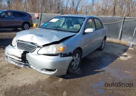 2007 Toyota Corolla Le from USA, damaged, VIN 1NXBR32EX7Z835188